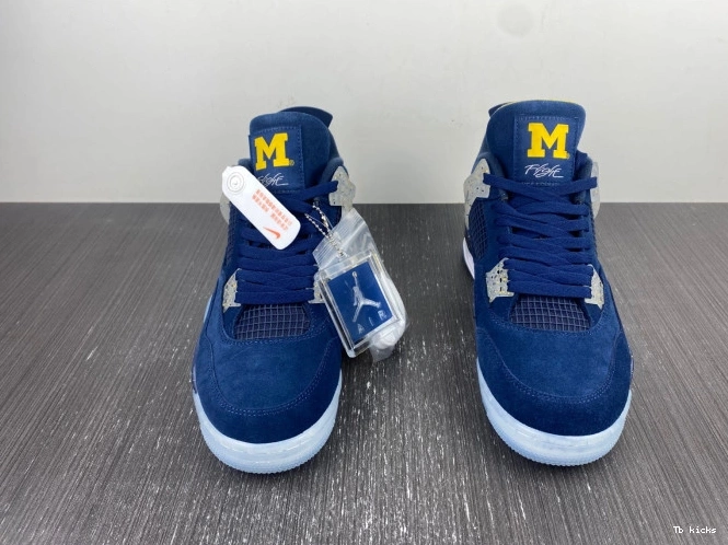 Reps TBK AJ4-1036660 Michigan (PE) Retro Air Jordan 4 0801